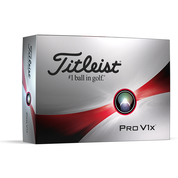 Titleist Pro V1x High Numbers Golf Balls (12 Balls)