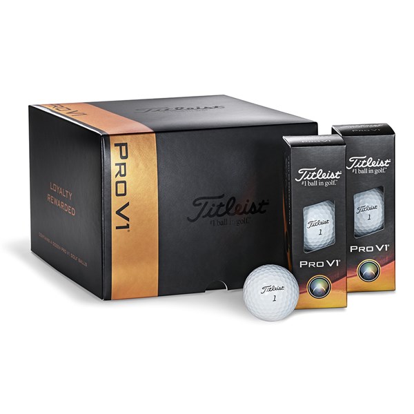 Titleist Pro V1 Golf Balls Loyalty Gift Pack (48 Balls)