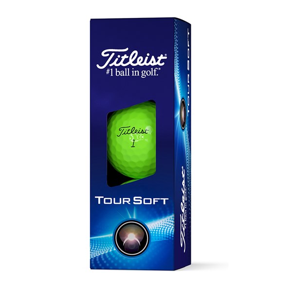 Titleist Tour Soft Green Golf Balls (12 Balls) 2024 - Golfonline