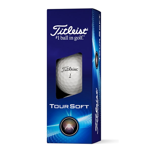 Titleist Tour Soft White Golf Balls (12 Balls) 2024 - Golfonline