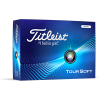 Titleist Tour Soft White Golf Balls 2024