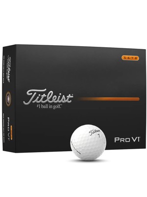 Titleist Pro V1 High Number Golf Balls (12 Balls)