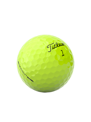 Titleist Pro V1 Yellow Golf Balls (12 Balls)