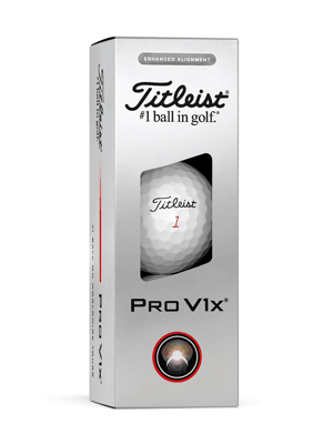 Titleist Pro V1x AIM Enhanced Golf Balls (12 Balls)