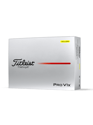 Titleist Pro V1x Yellow Golf Balls (12 Balls)