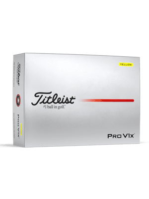 Titleist Pro V1x Yellow Golf Balls (12 Balls)