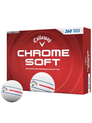 Callaway Chrome Soft 360 Triple Track Golf Balls (24 Balls)