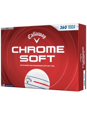 Callaway Chrome Soft 360 Triple Track Golf Balls (24 Balls)