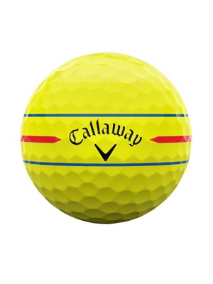 Callaway Chrome Soft 360 Triple Track Yellow Golf Balls (12 Balls)