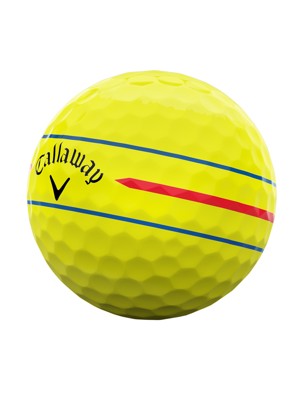 Callaway Chrome Soft 360 Triple Track Yellow Golf Balls (12 Balls)