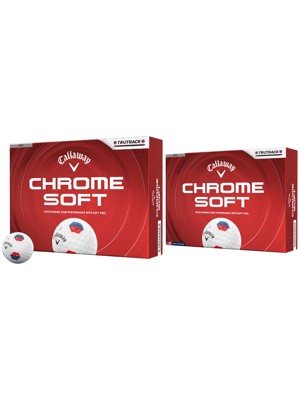 Callaway Chrome Soft TruTrack White Golf Balls (24 Balls)