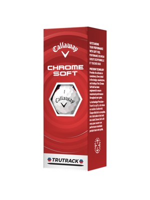 Callaway Chrome Soft TruTrack White Golf Balls (24 Balls)
