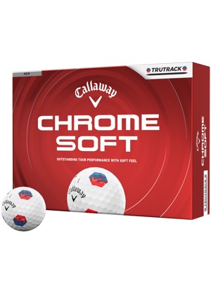 Callaway Chrome Soft TruTrack White Golf Balls (12 Balls)