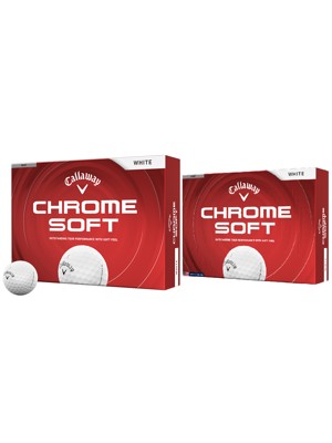 Callaway Chrome Soft White Golf Balls (24 Balls)