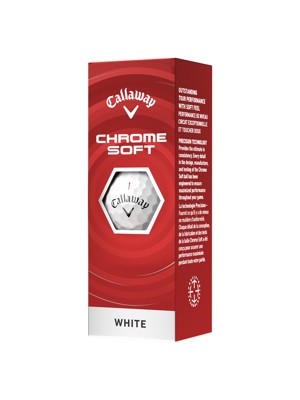 Callaway Chrome Soft White Golf Balls (12 Balls)