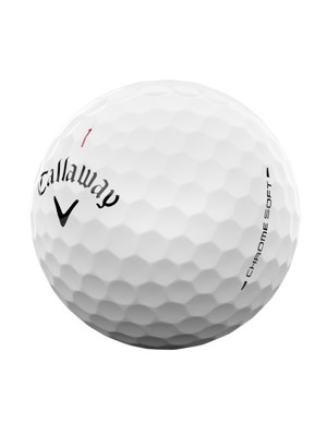 Callaway Chrome Soft White Golf Balls (12 Balls)