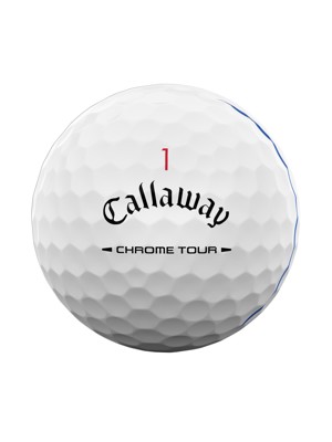 Callaway Chrome Tour Triple Track White Golf Balls (12 Balls)