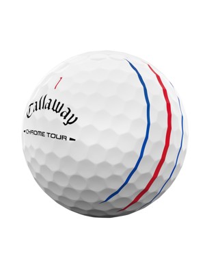 Callaway Chrome Tour Triple Track White Golf Balls (12 Balls)