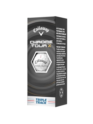 Callaway Chrome Tour X Triple Track White Golf Balls (12 Balls)