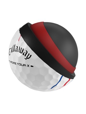 Callaway Chrome Tour X Triple Track White Golf Balls (12 Balls)