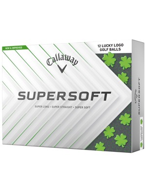 Limited Edition - Callaway SuperSoft Lucky Golf Balls (12 Balls)
