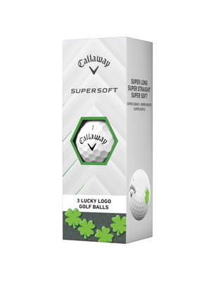 Limited Edition - Callaway SuperSoft Lucky Golf Balls (12 Balls)