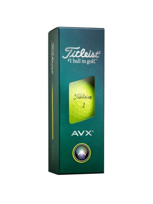 Titleist AVX Yellow Golf Balls (12 Balls)