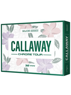 Limited Edition - Callaway Chrome Tour 2026 April Major Golf Balls (12 Balls)