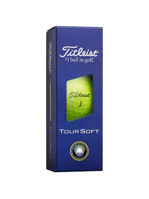 Titleist Tour Soft Yellow Golf Balls (12 Balls)
