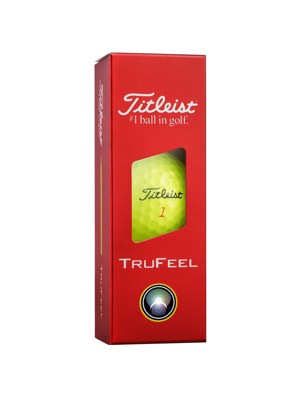 Titleist TruFeel Yellow Golf Balls (12 Balls)
