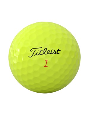 Titleist TruFeel Yellow Golf Balls (12 Balls)