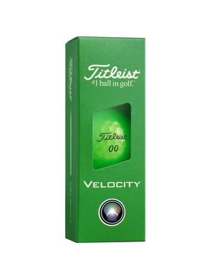 Titleist Velocity Green Golf Balls (12 Balls)