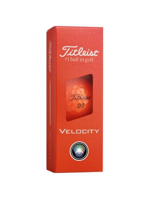 Titleist Velocity Orange Golf Balls (12 Balls)
