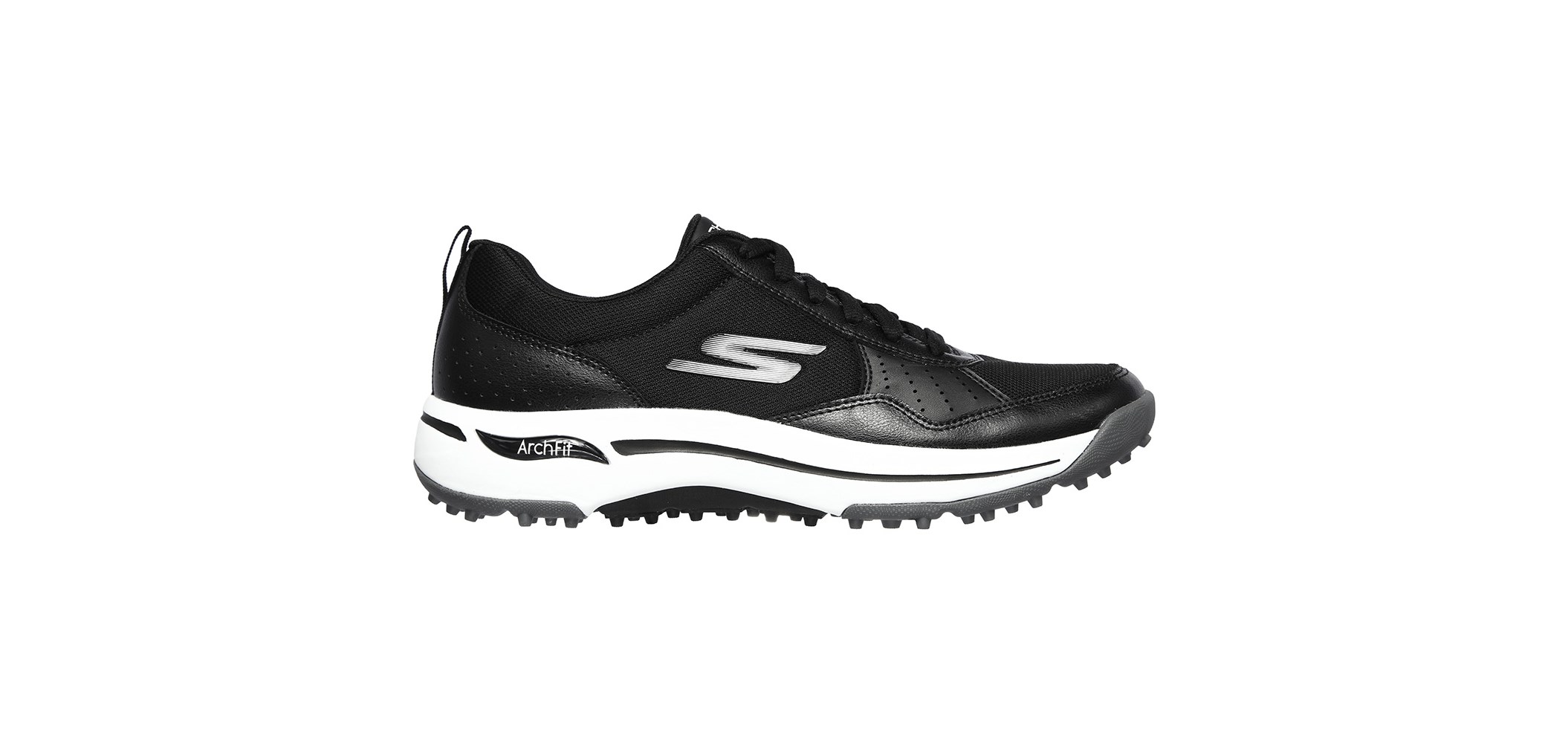 Skechers Womens GO GOLF Arch Fit Front Nine Golf Shoes White/Black ON ...