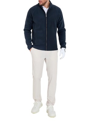 Abacus Mens Foxhills Midlayer Full Zip Top