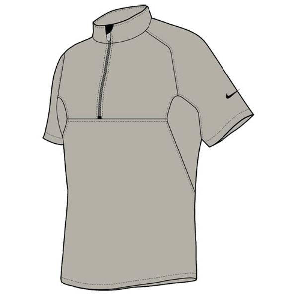 Nike Half Zip Windshirt Mens - Short Sleeve