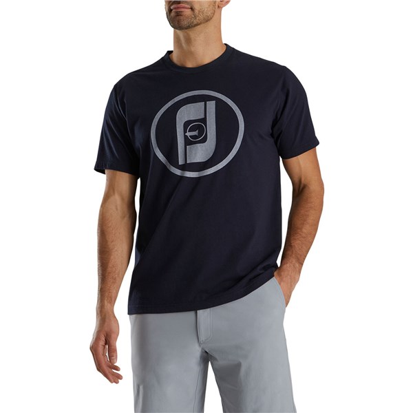FootJoy Mens Heritage Collection Navy T-Shirt - LTD Edition
