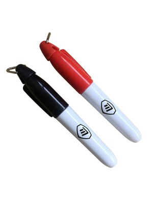 Waterproof Ball Marker Pens (2 Pack)