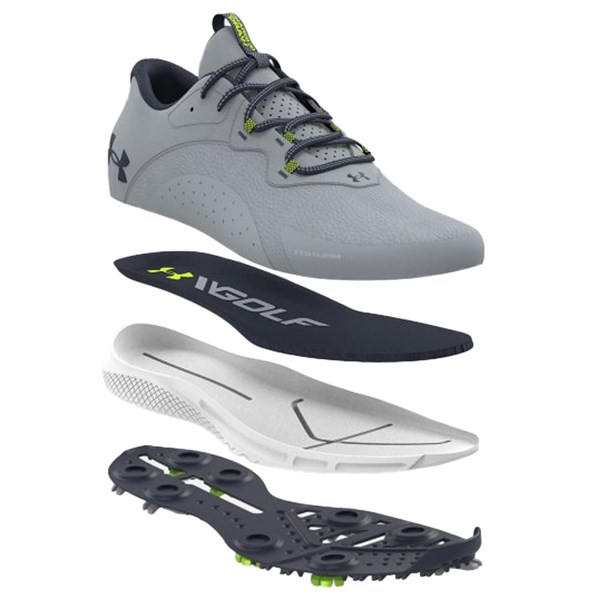 Under Armour Mens Charged Draw 2 RST Spiked Golf Shoes - Golfonline