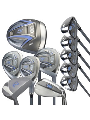 US Kids Ladies AV Cloud-63 11-Piece Stand Bag Club Set (Graphite Shaft)