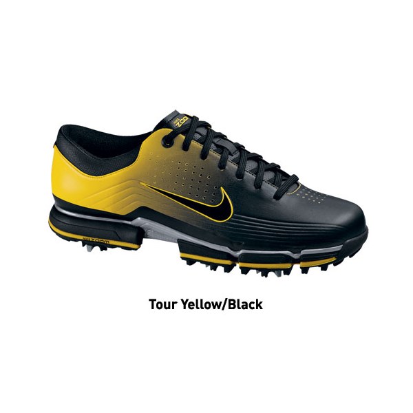 mens yellow golf shoes