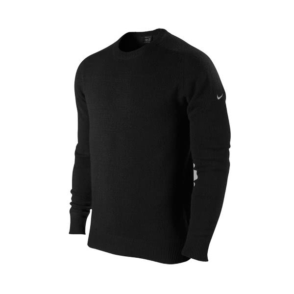 Nike Seamless Lambswool Crew Sweater Swoosh Left Sleeve