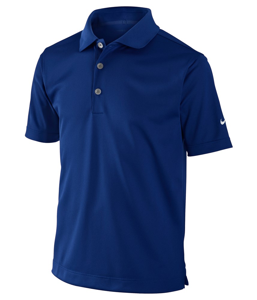 Nike Junior Dri-Fit UV Tech Solid Polo Shirt - Golfonline