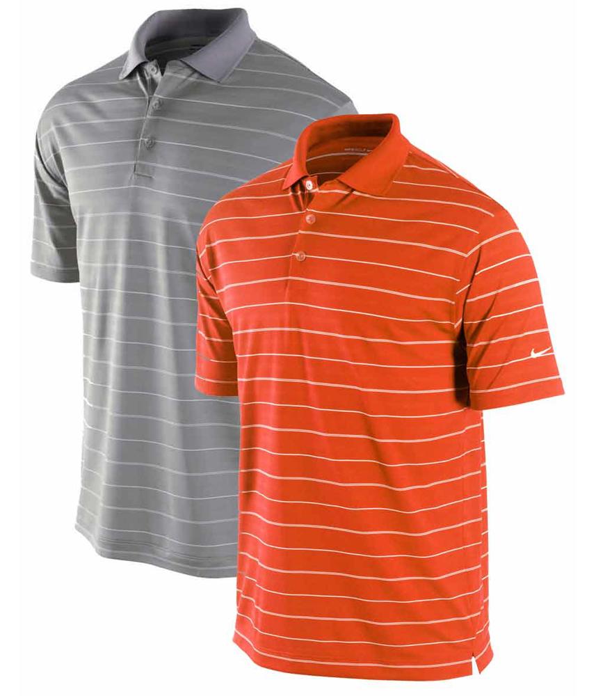 Nike Mens Tech Core Stripe Golf Polo Shirt 2012