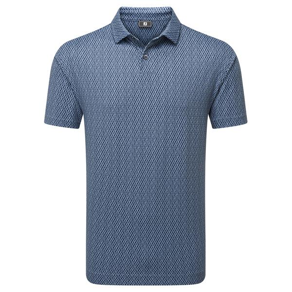 FootJoy Mens Modernist Geo Pique Polo Shirt - Valley Collection