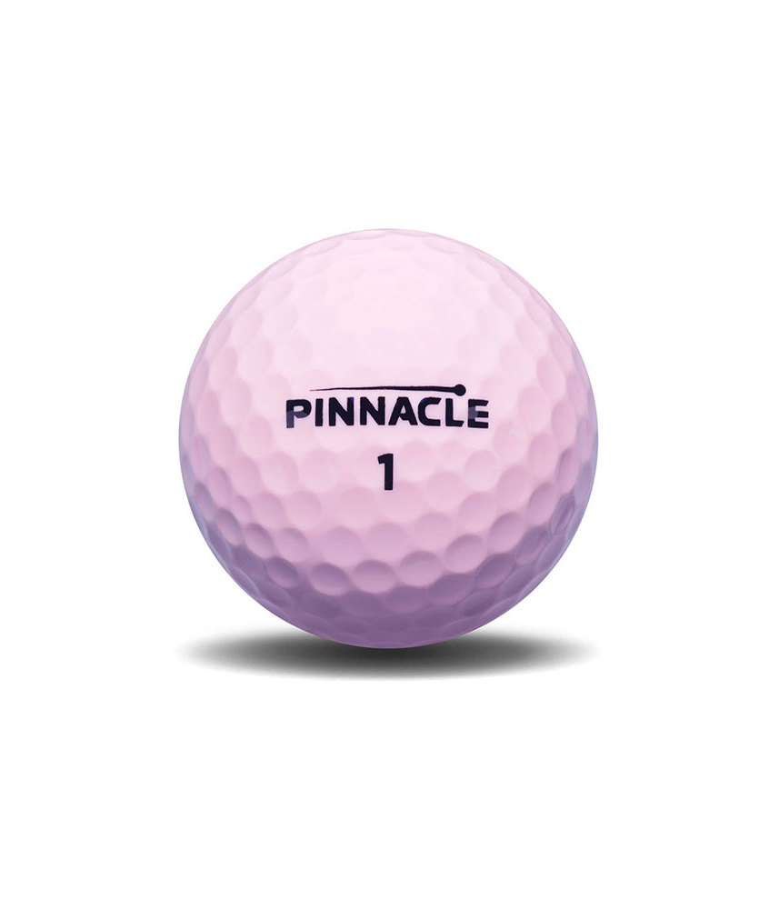 Pinnacle Ladies Soft Pink Golf Balls (12 Balls)
