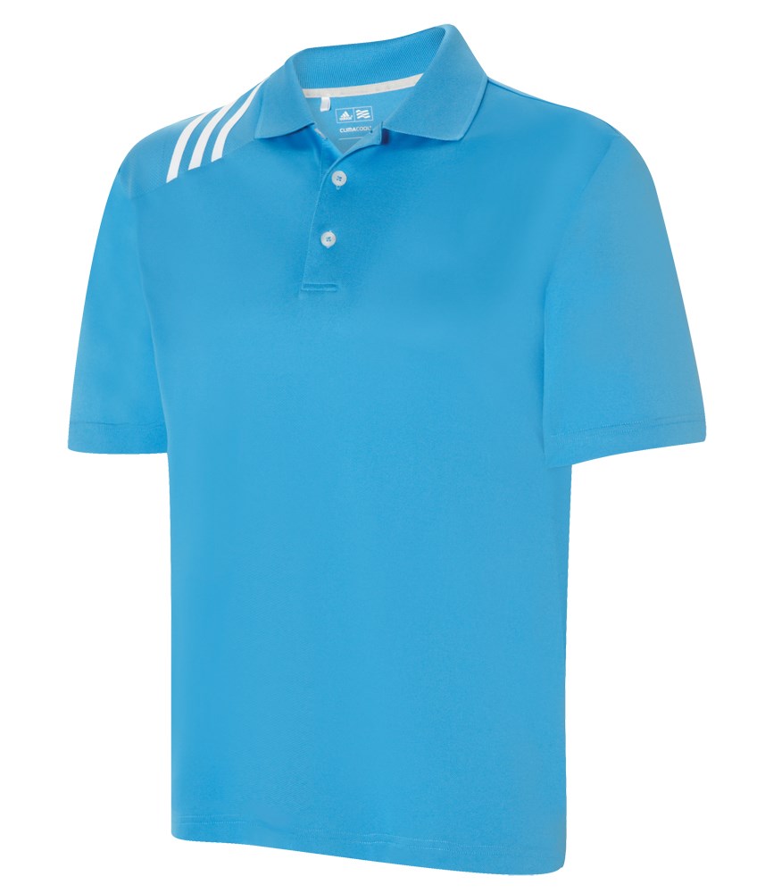 Adidas Mens Climacool Pique Solid Polo Shirt Golfonline 0768