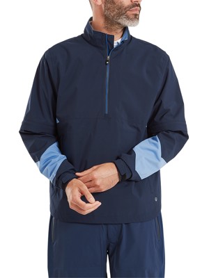 Footjoy Mens HydroLite X Zip Sleeve Pullover Rain Shirt