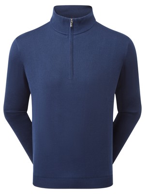 FootJoy Mens Drirelease Half-Zip Lined Pullover