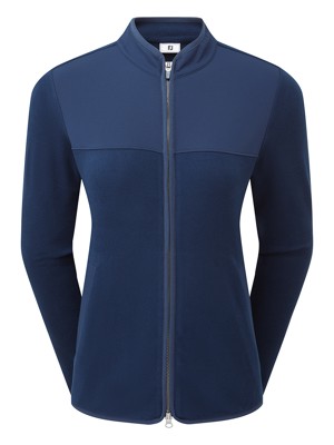 FootJoy Ladies MicroFleece Full-Zip Midlayer Pullover